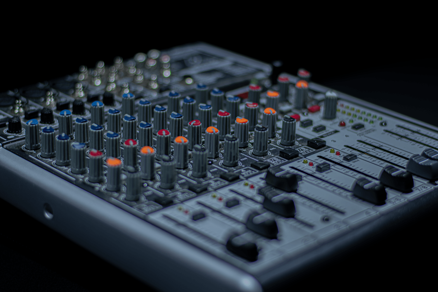 Unsere Lichttechnik bei der Beachparty Deckenbach